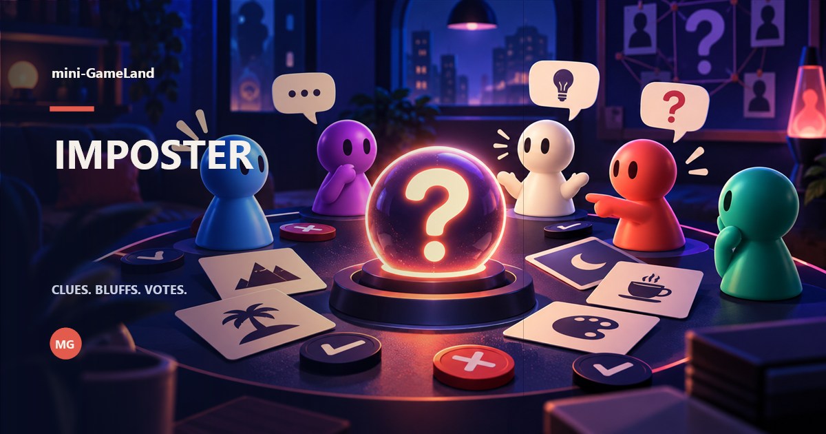 Imposter social deduction artwork