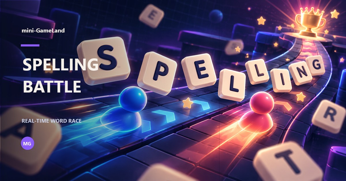 Spelling Battle word-race artwork